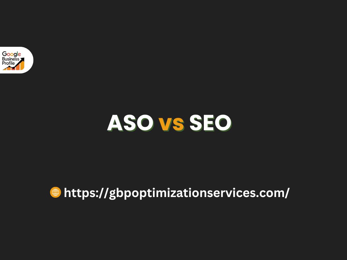 ASO vs SEO