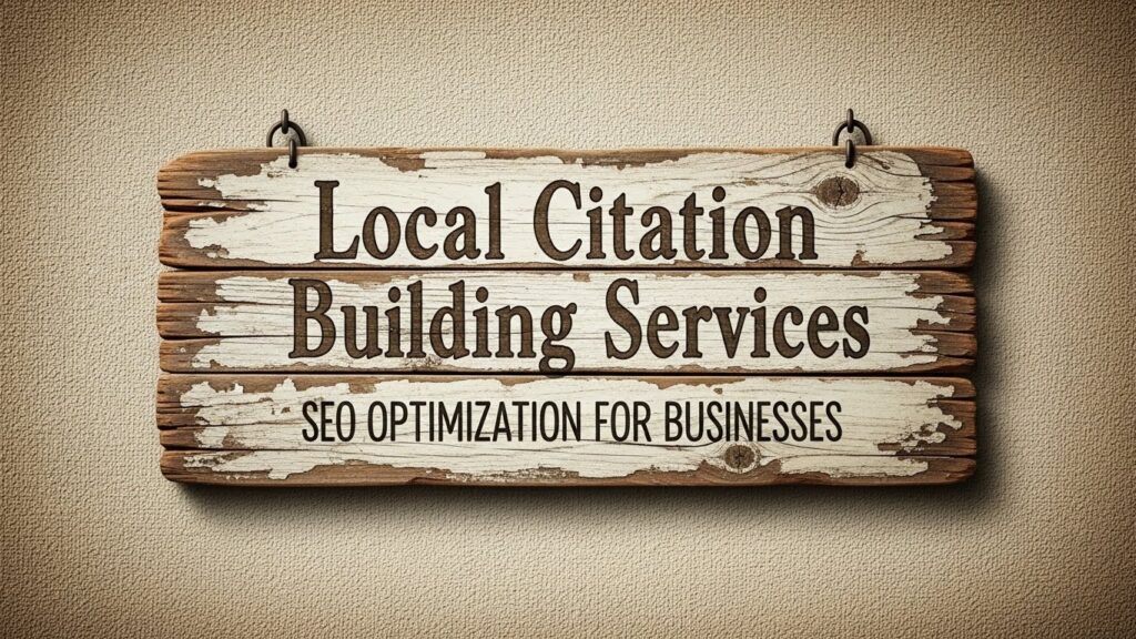 Local Citation Building Services