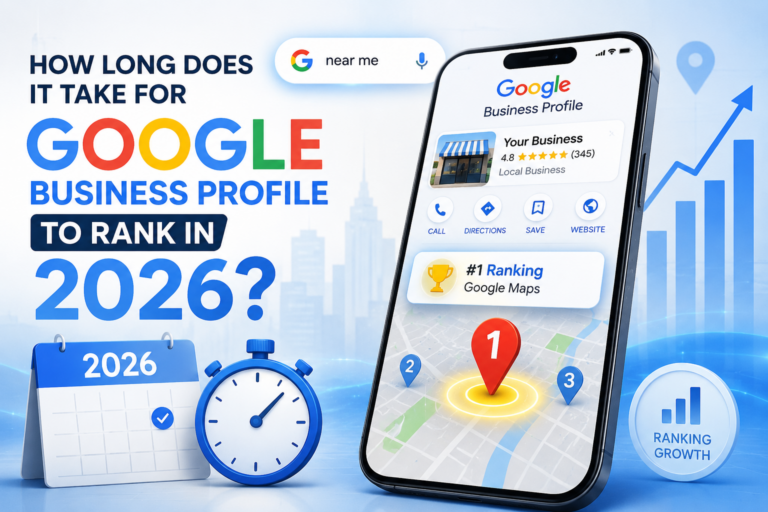 How long does it take for a Google Business Profile to rank
